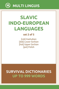Slavic Languages Survival Dictionaries (Set 2 of 5)