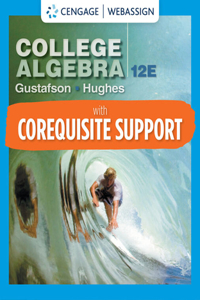 Webassign with Corequisite Support for Gustafson/Aufmann's College Algebra, Single-Term Printed Access Card