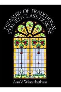 Treasury of Traditional Stained Glass Designs