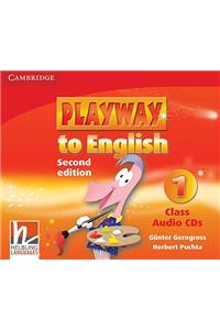 Playway to English Level 1 Class Audio CDs (3)