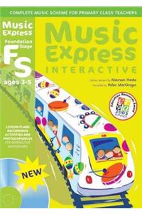 Music Express Interactive - Foundation Stage: Ages 0-5