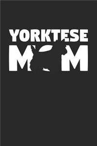 Yorktese Notebook 'Yorktese Mom' - Gift for Dog Lovers - Yorktese Journal