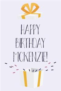 Happy Birthday Mckenzie