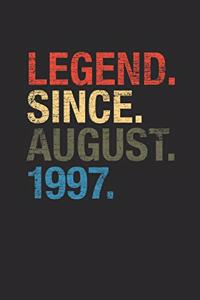 Legend Since August 1997