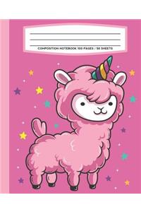Composition Notebook 100 Pages / 50 Sheets