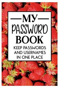 My Password Book Keep Passwords and Usernames in one place
