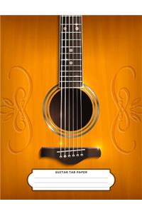 Guitar Tab Paper