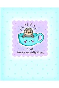 2020 Monthly and Weekly Planner