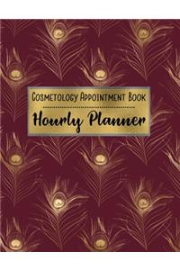 Cosmetology Appointment Book Hourly Planner