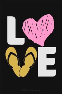 Love Flip Flops Journal