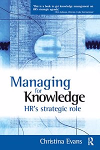 Managing for Knowledge