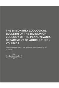 The Bi-Monthly Zoological Bulletin of the Division of Zoology of the Pennsylvania Department of Agriculture (Volume 2)