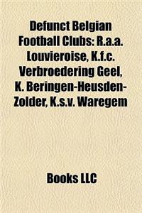 Defunct Belgian Football Clubs