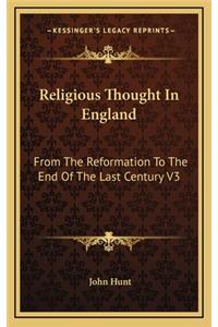 Religious Thought in England