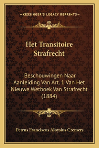 Het Transitoire Strafrecht