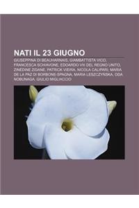 Nati Il 23 Giugno