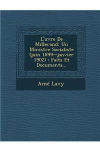 L'Uvre de Millerand