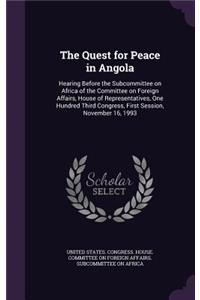 Quest for Peace in Angola