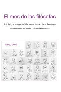 mes de las filósofas: Marzo 2018