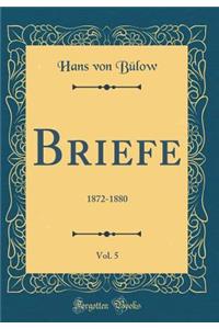 Briefe, Vol. 5: 1872-1880 (Classic Reprint)