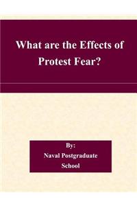 What are the Effects of Protest Fear?