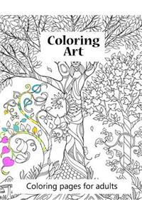 Coloring pages for adults Coloring Art