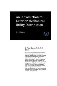 Introduction to Exterior Mechanical Utility Distribution