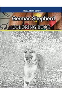 German Shepherd Coloring Book