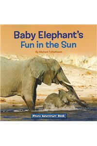 Baby Elephant's Fun in the Sun