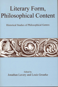 Literary Form, Philosophical Content