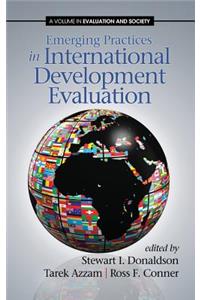 Emerging Practices in International Development Evaluation