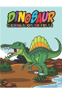 Dinosaur Coloring Books for Kids 3-8