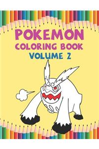 Pokemon Coloring Book Volume 2