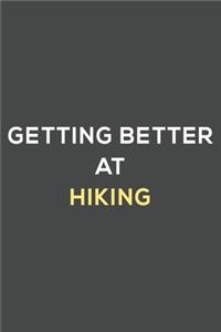 getting better at hiking