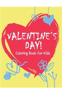 Valentine's Day coloring book for kids