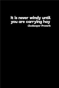 Zookeeper proverb