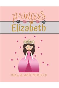 Princess Elizabeth Draw & Write Notebook