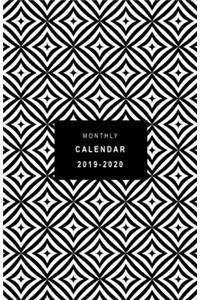 Monthly Calendar 2019 - 2020