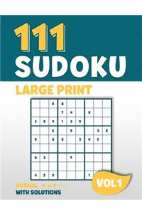 111 Sudoku Large Print