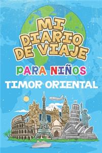 Mi Diario De Viaje Para Niños Timor Oriental