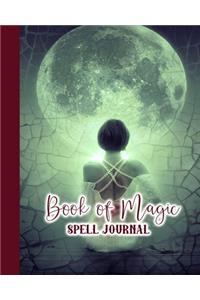 Book of magic spell journal