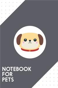 Notebook for Pets