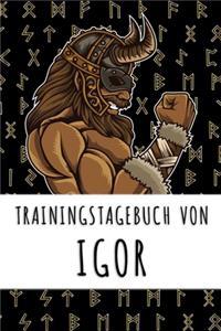 Trainingstagebuch von Igor