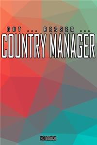 Gut - Besser - Country Manager Notizbuch