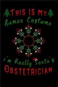 this is my human costume im really santa's Obstetrician