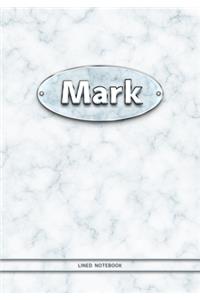 Mark - Lined Notebook