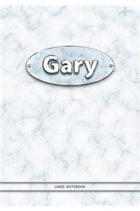 Gary - Lined Notebook