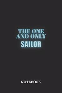 The One And Only Sailor Notebook