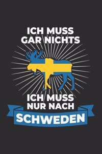 Schweden Notizbuch