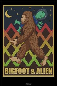 Bigfoot & Alien Notebook